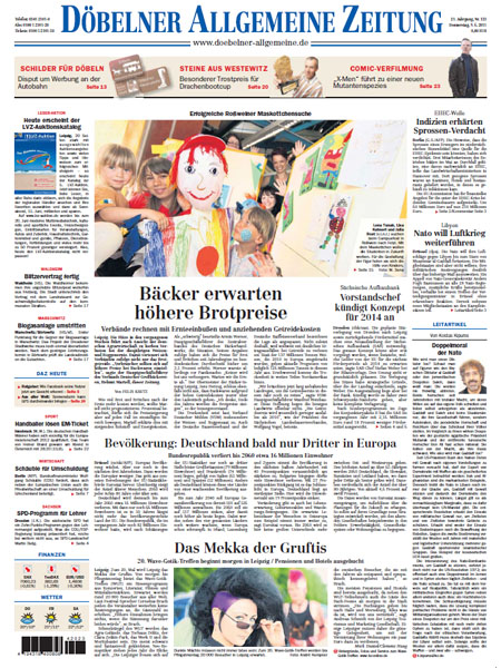Döbelner Allgemeine Zeitung gratis probelesen
