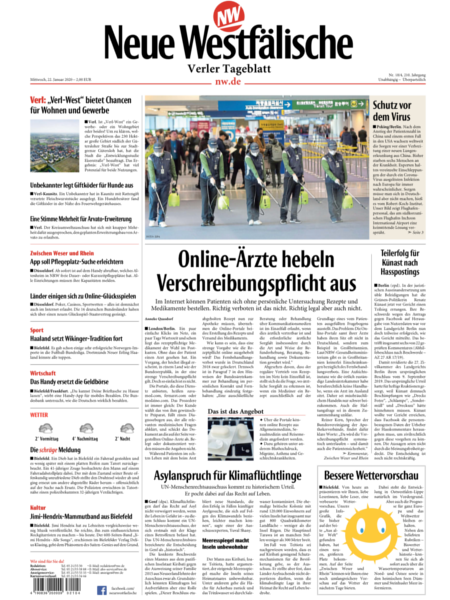 Verler Tageblatt gratis probelesen