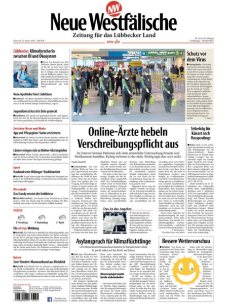 Zeitung für das Lübbecker Land gratis probelesen
